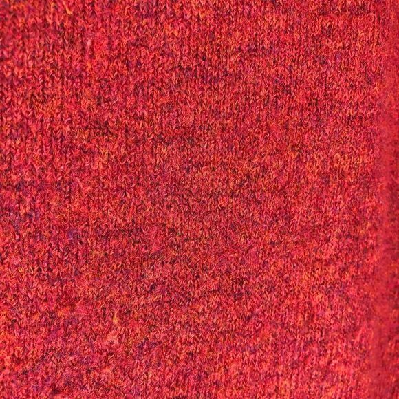 LOFT Soft Fuzzy Crimson Red Knit Crewneck Sweater Sz XS - Picture 6 of 6